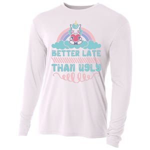 Better Late Than Ugly Cooling Performance Long Sleeve Crew