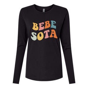 Bebesota Latina Trendy Conejo Malo Womens Cotton Relaxed Long Sleeve T-Shirt