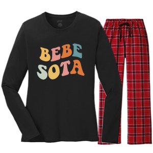 Bebesota Latina Trendy Conejo Malo Women's Long Sleeve Flannel Pajama Set 