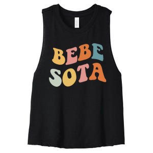 Bebesota Latina Trendy Conejo Malo Women's Racerback Cropped Tank