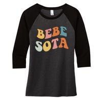 Bebesota Latina Trendy Conejo Malo Women's Tri-Blend 3/4-Sleeve Raglan Shirt