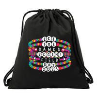 Bracelet Let The Games Begin Field Day 2025 Teacher Student Drawstring Bag