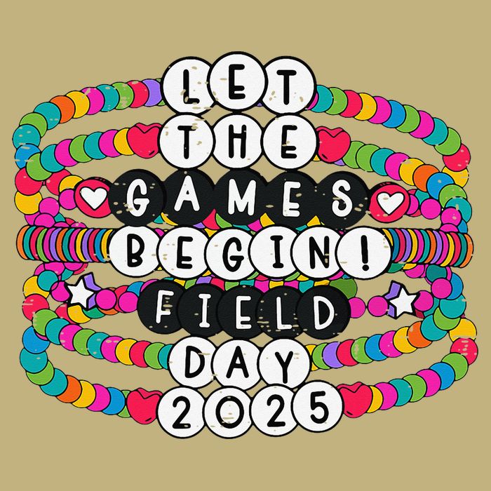 Bracelet Let The Games Begin Field Day 2025 Teacher Student Cooling Performance Crew T-Shirt