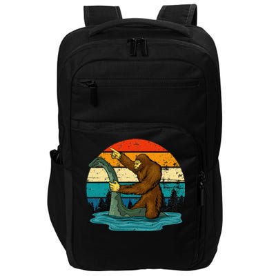 Bigfoot Lover Tee Retro Mythical Creatures Impact Tech Backpack