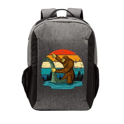 Bigfoot Lover Tee Retro Mythical Creatures Vector Backpack