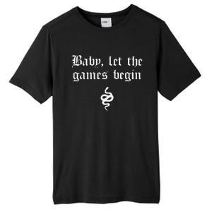 Baby, Let The Games Begin Tall Fusion ChromaSoft Performance T-Shirt