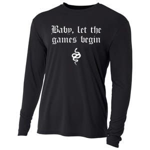 Baby, Let The Games Begin Cooling Performance Long Sleeve Crew