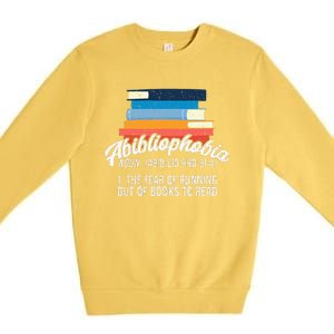 Book Lover T Book Lover Gift Reading Lover Premium Crewneck Sweatshirt