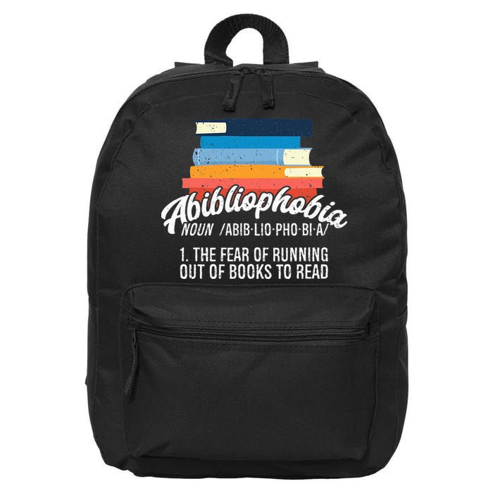 Book Lover T Book Lover Gift Reading Lover 16 in Basic Backpack