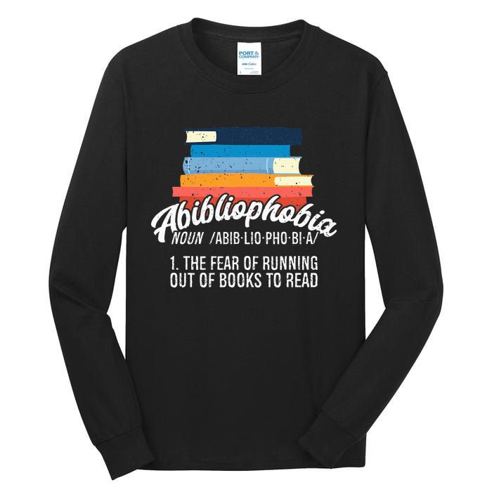 Book Lover T Book Lover Gift Reading Lover Tall Long Sleeve T-Shirt