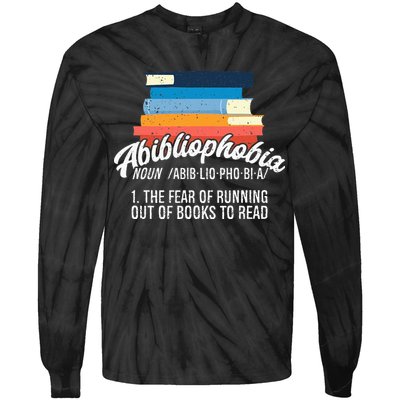 Book Lover T Book Lover Gift Reading Lover Tie-Dye Long Sleeve Shirt