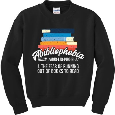 Book Lover T Book Lover Gift Reading Lover Kids Sweatshirt
