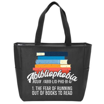 Book Lover T Book Lover Gift Reading Lover Zip Tote Bag