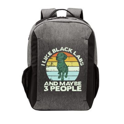 Black Labrador T Dog Lover Tee Black Lab Vector Backpack