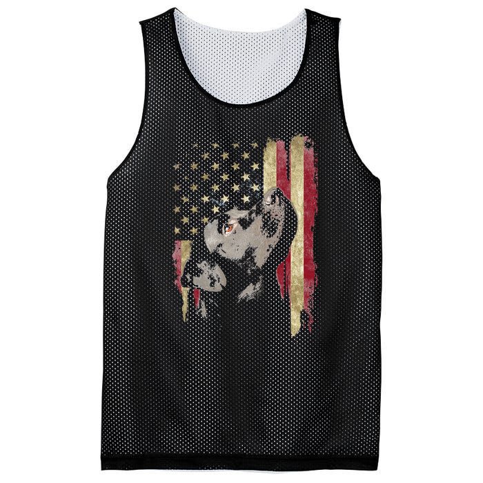 Black Labrador USA Flag Lab Owner Duck Hunter Mesh Reversible Basketball Jersey Tank