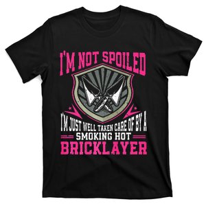 Brick Layer Union Bricklayer Girlfriend Bricklayer Wife T-Shirt