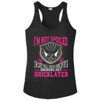 Brick Layer Union Bricklayer Girlfriend Bricklayer Wife Ladies PosiCharge Competitor Racerback Tank