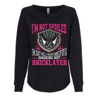 Brick Layer Union Bricklayer Girlfriend Bricklayer Wife Womens California Wash Sweatshirt