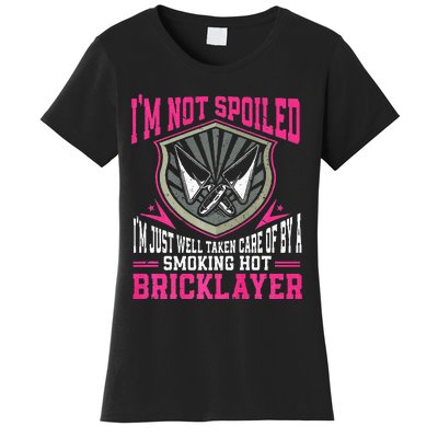 Brick Layer Union Bricklayer Girlfriend Bricklayer Wife Women's T-Shirt