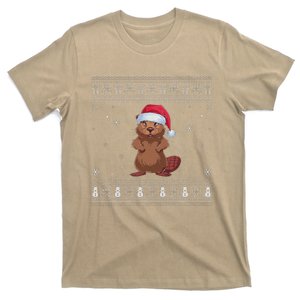 Beaver Loverssanta Ugly Xmas Sweater T-Shirt