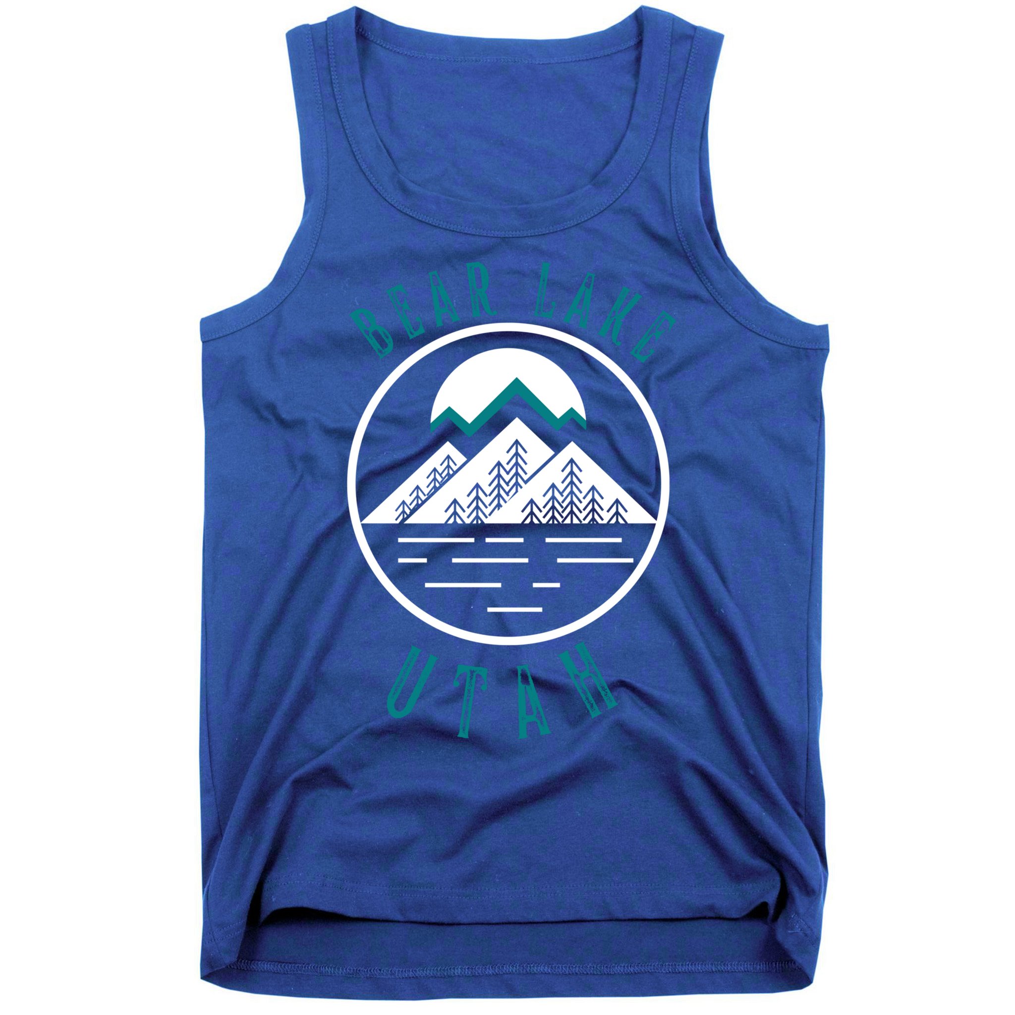 Bear Lake Utah Mountain Skiing Hiking Fishing Boating Meaningful Gift Tank Top