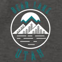 Bear Lake Utah Mountain Skiing Hiking Fishing Boating Meaningful Gift Vector Backpack