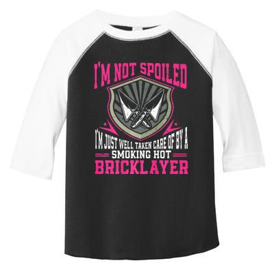 Brick Layer Union Bricklayer Girlfriend Bricklayer Wife Toddler Fine Jersey T-Shirt