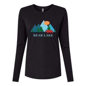 Bear Lake Utah And Idaho Vacation Souvenir Womens Cotton Relaxed Long Sleeve T-Shirt