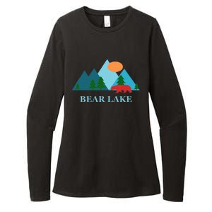 Bear Lake Utah And Idaho Vacation Souvenir Womens CVC Long Sleeve Shirt