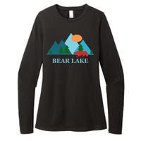 Bear Lake Utah And Idaho Vacation Souvenir Womens CVC Long Sleeve Shirt