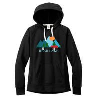 Bear Lake Utah And Idaho Vacation Souvenir Women's Fleece Hoodie