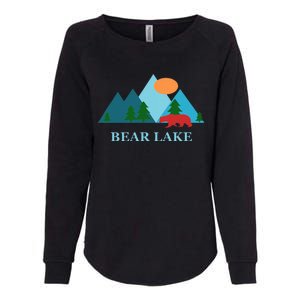 Bear Lake Utah And Idaho Vacation Souvenir Womens California Wash Sweatshirt