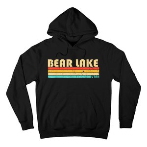 Bear Lake Utah Funny Fishing Camping Summer Hoodie