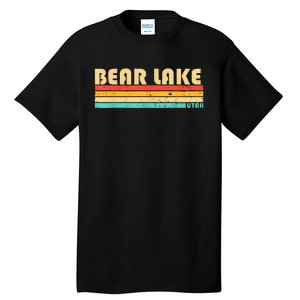 Bear Lake Utah Funny Fishing Camping Summer Tall T-Shirt