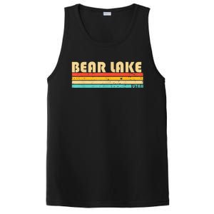 Bear Lake Utah Funny Fishing Camping Summer PosiCharge Competitor Tank