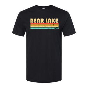 Bear Lake Utah Funny Fishing Camping Summer Softstyle CVC T-Shirt