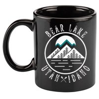 Bear Lake Utah Idaho Camping Boating 11oz C Handle Ceramic Mug