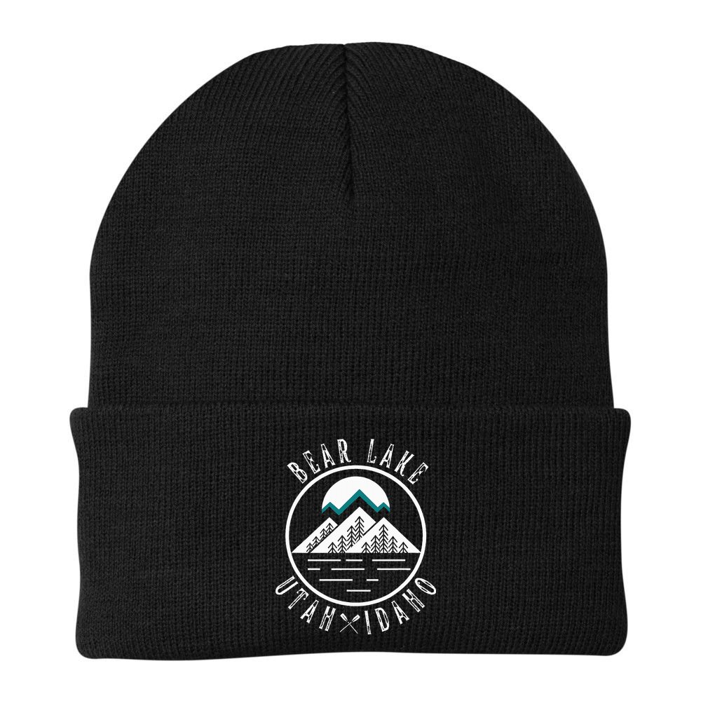 Bear Lake Utah Idaho Camping Boating Beanie