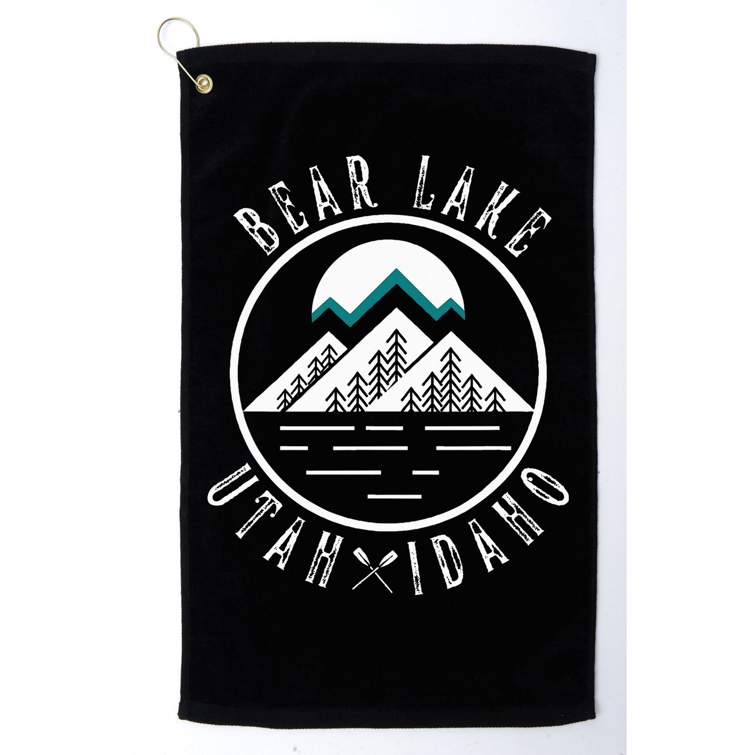Bear Lake Utah Idaho Camping Boating Golf Towel