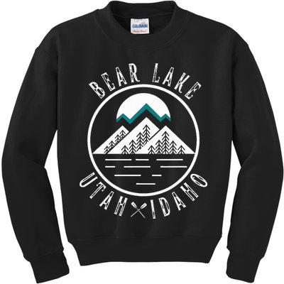 Bear Lake Utah Idaho Camping Boating Kids Sweatshirt