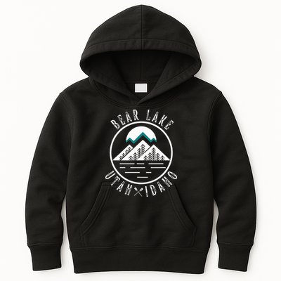 Bear Lake Utah Idaho Camping Boating Kids Hoodie
