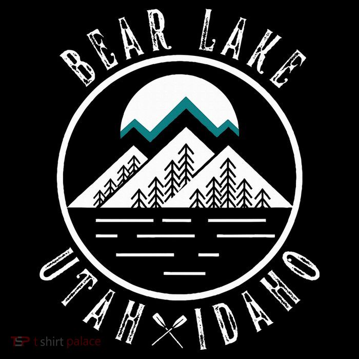 Bear Lake Utah Idaho Camping Boating Kids T-Shirt