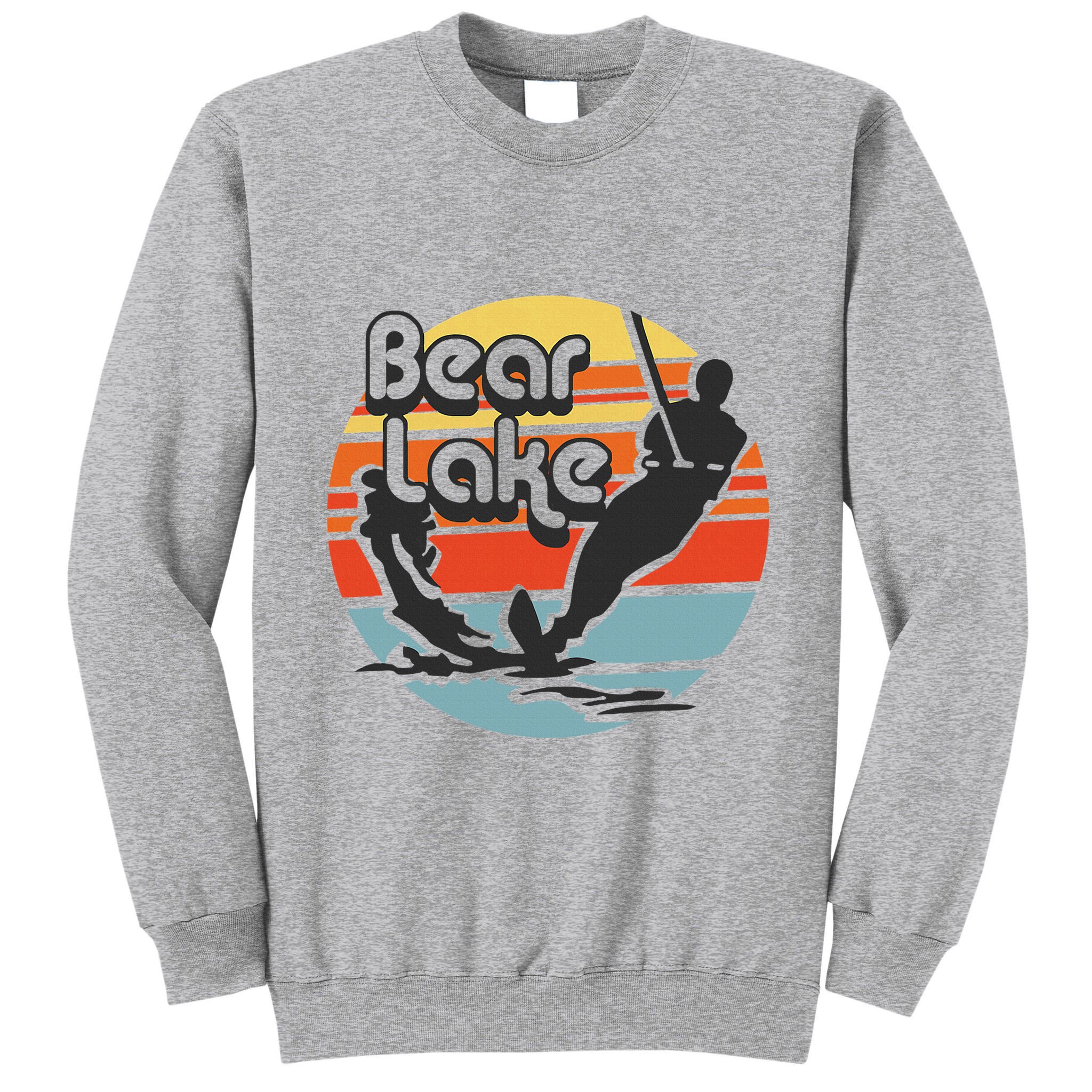Bear Lake Utah Water Skiing Water Ski Tall Sweatshirt