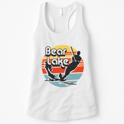 Bear Lake Utah Water Skiing Water Ski Womens Tank Top