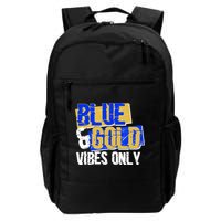 Blue & Gold Vibes Only Backpack