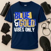 Blue & Gold Vibes Only Performance Shirt