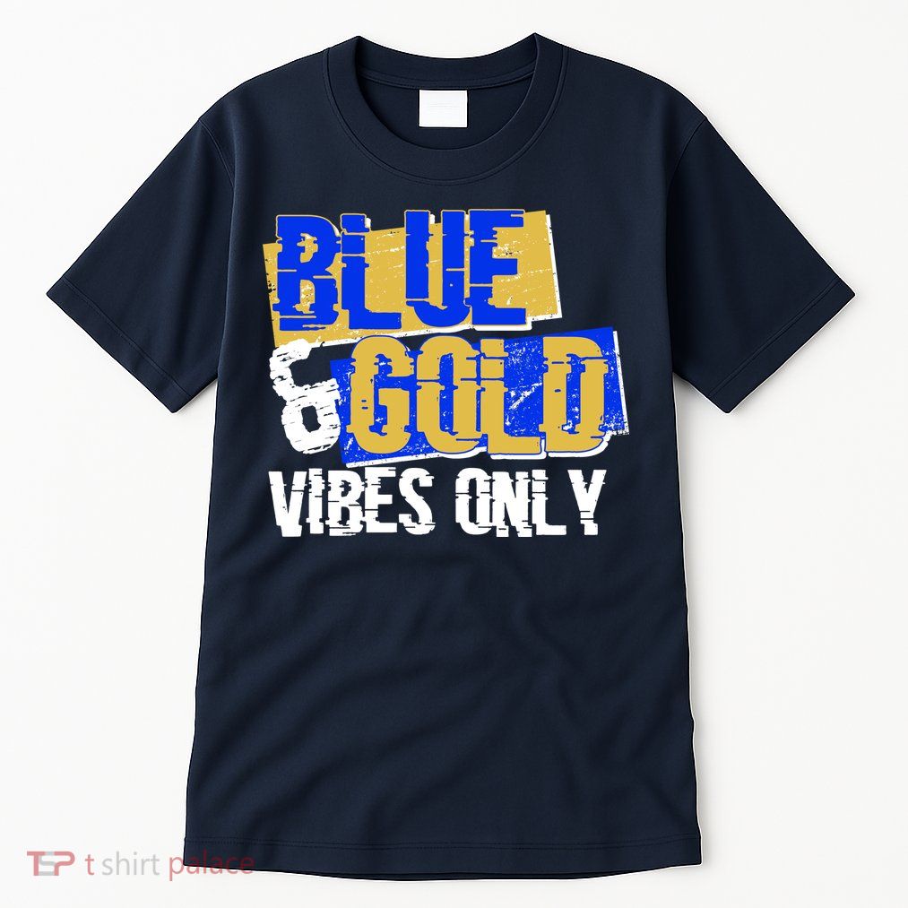 Blue & Gold Vibes Only Tall T-Shirt