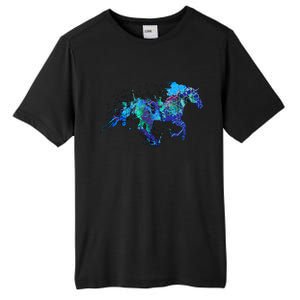 Blue Horse Running Tall Fusion ChromaSoft Performance T-Shirt