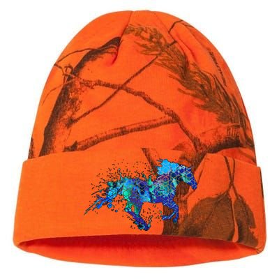 Blue Horse Running Kati Licensed 12" Camo Beanie