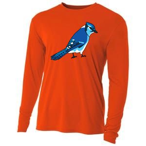 Blue Jay Bird Cooling Performance Long Sleeve Crew